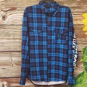 Gonthwid long sleeve Flannel size Medium Pre-owned